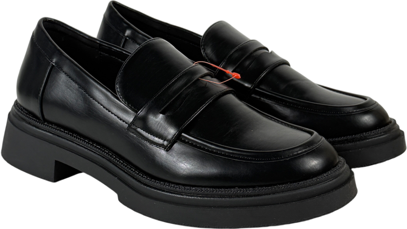 Topshop Cade Chunky Sole Loafer In Black UK 5 EU 38