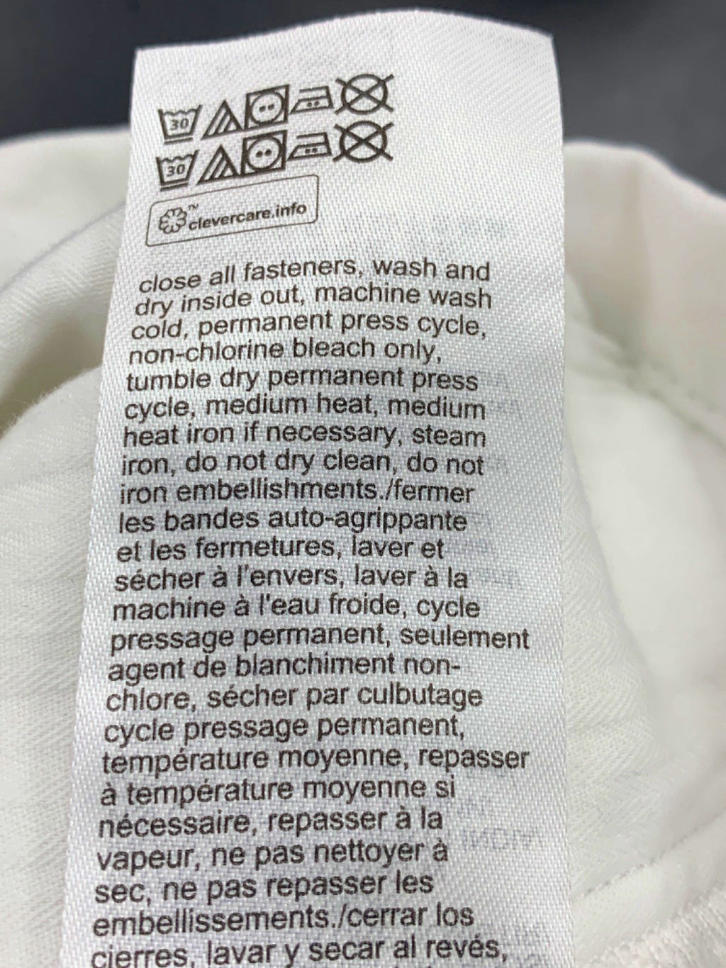 Calvin Klein Icicle/Bright White Jacket UK L