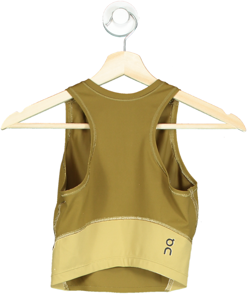 On Running Mustard Movement Crop UK XS