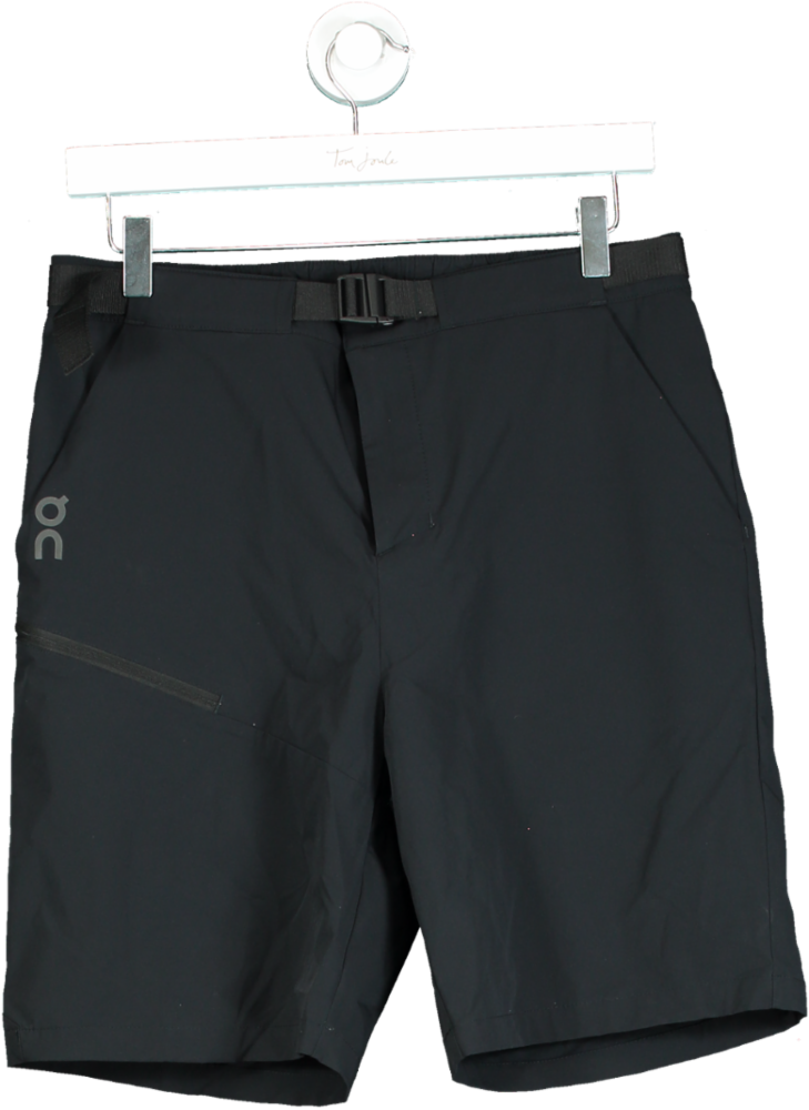 On Running Black Trek Shorts UK S