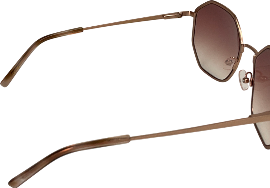 vera wang Metallic Chaunte Sunglasses