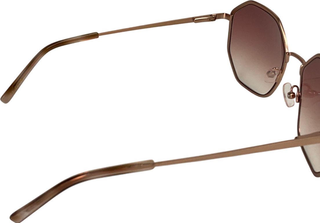 vera wang Metallic Chaunte Sunglasses