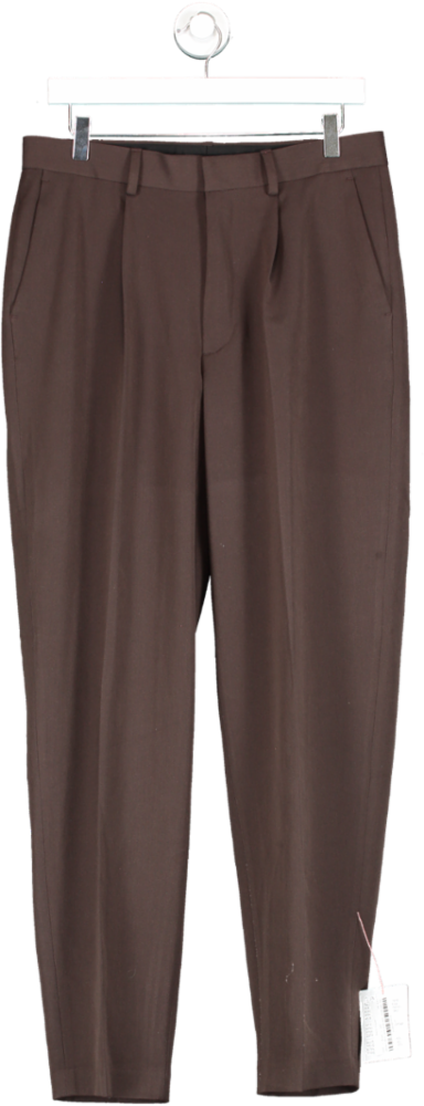 ASOS Brown Smart Trouser W32