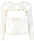 marsthelabel White The Alexis Top UK 12