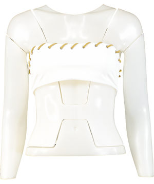 marsthelabel White The Alexis Top UK 12