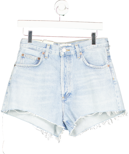 AGOLDE Blue Mila Vintage High Rise Denim Shorts W28