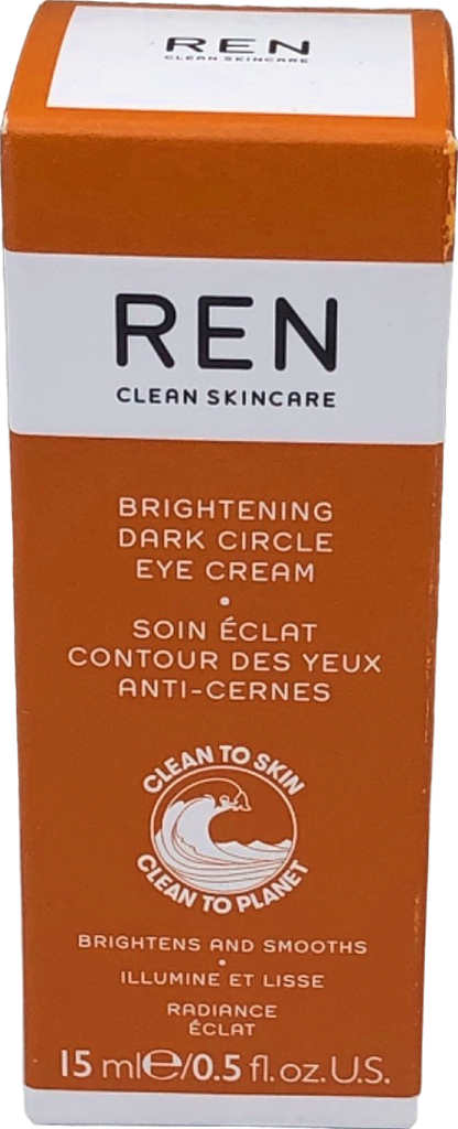 REN Clean Skincare Brightening Dark Circle Eye Cream Radiance 15ml