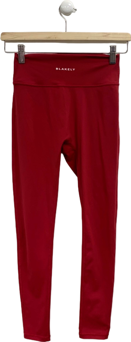 Blakely Red Leggings UK S