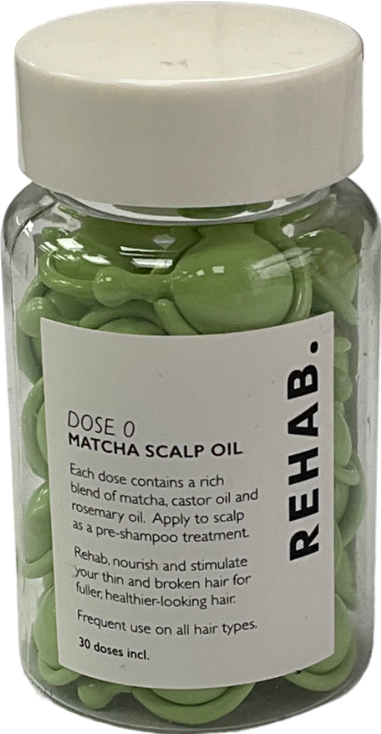 rehab Scalp Oil Matcha 30 doses