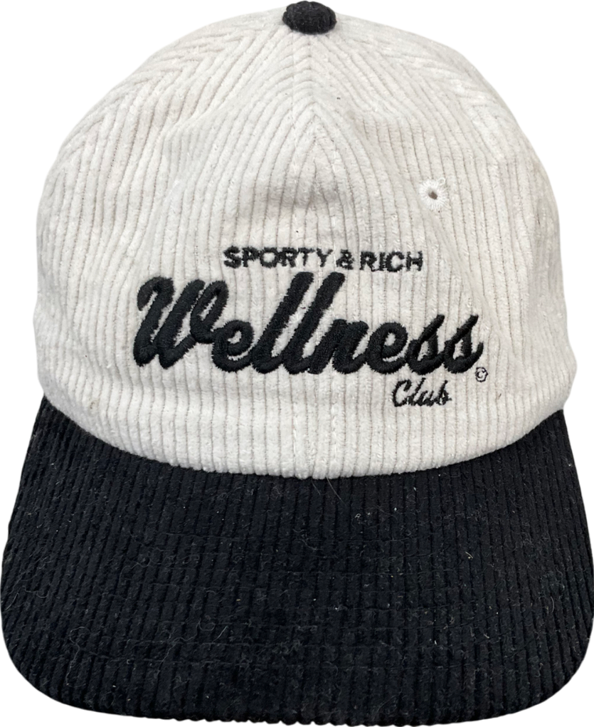 Sporty & Rich Beige Wellness Club Baseball Cap One Size