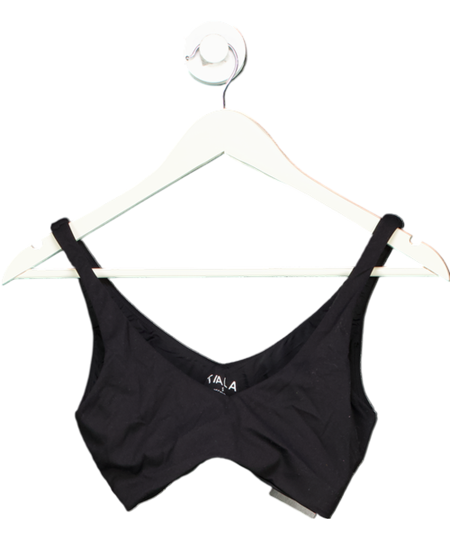 T/ALA Dayflex Essential Square Neck Sports Bra - Shadow Black UK S