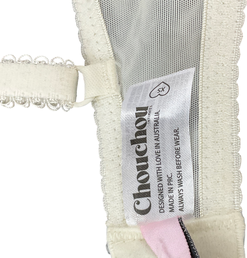 CHOUCHOU Intimates  Yellow Audrey Bralette UK XS