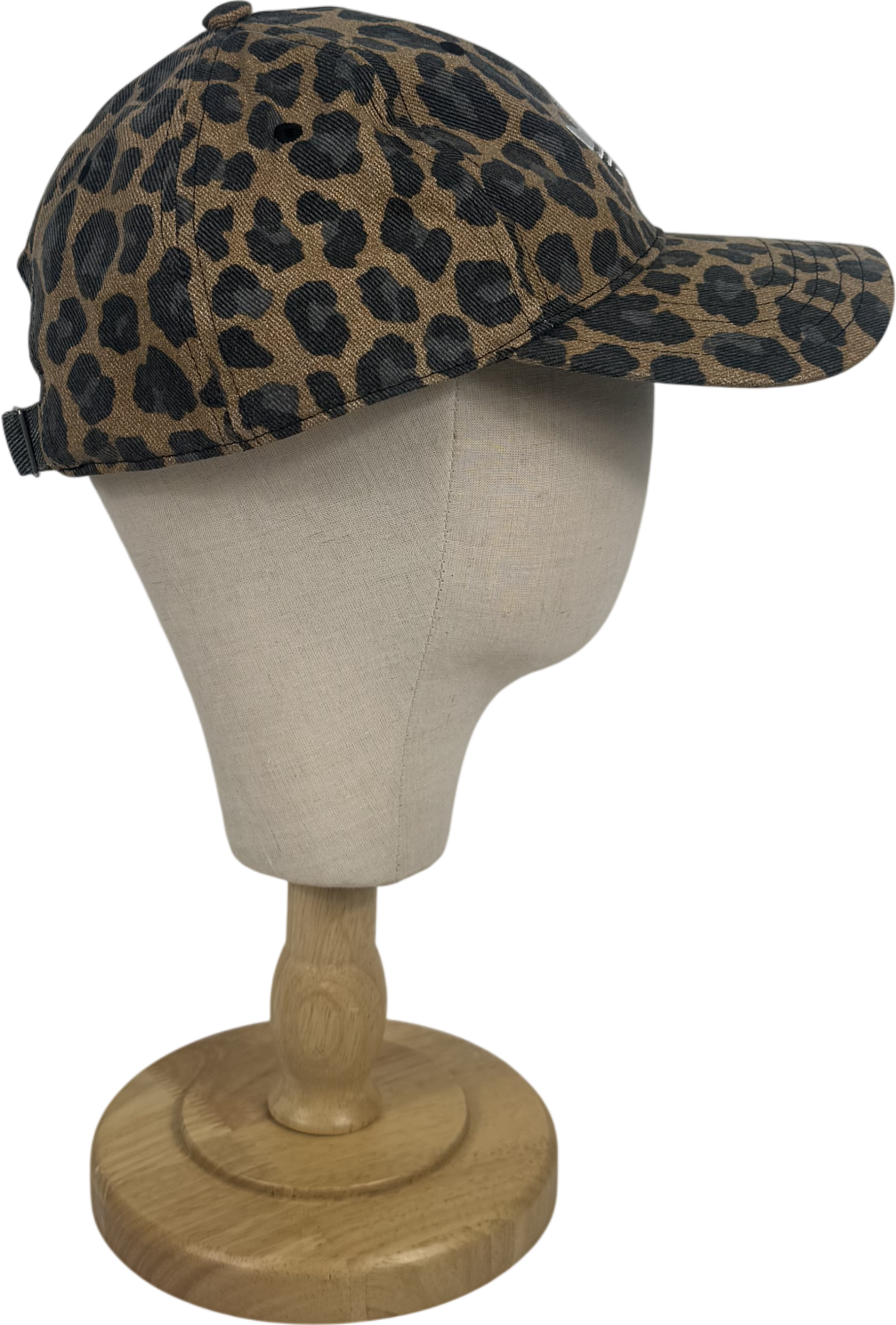 adidas Brown Leopard Baseball Cap One Size