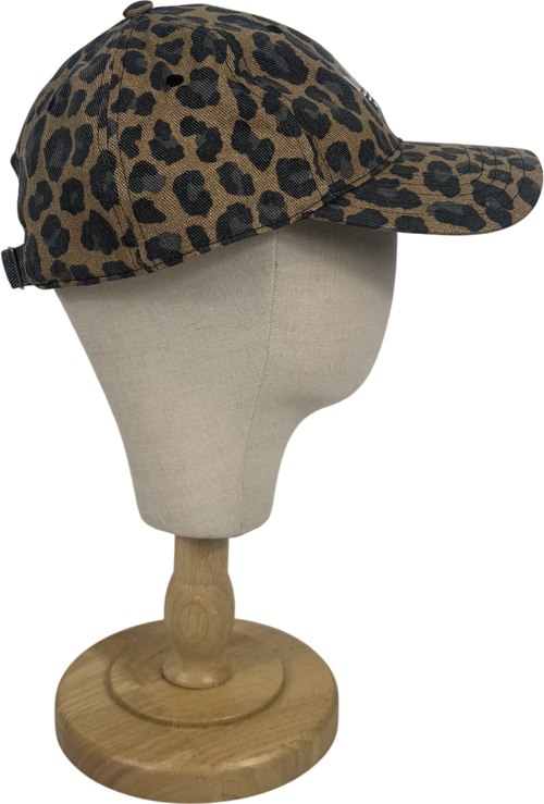 adidas Brown Leopard Baseball Cap One Size