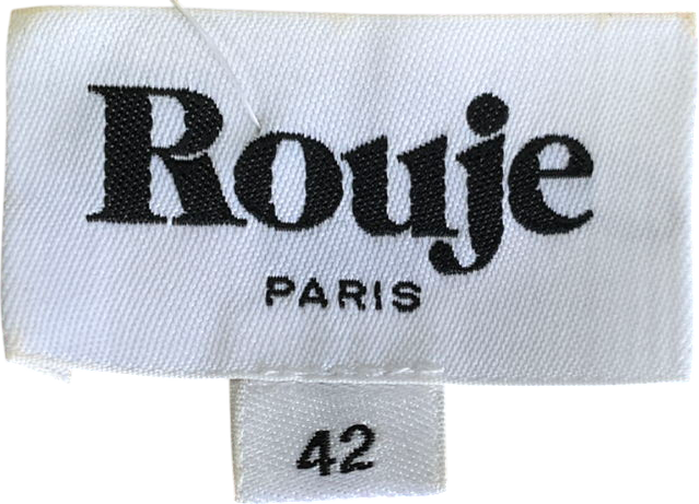 Rouje Yellow Anais Dress UK 14