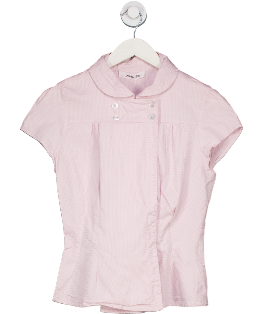 peachy den Pink The Missy Blouse UK S