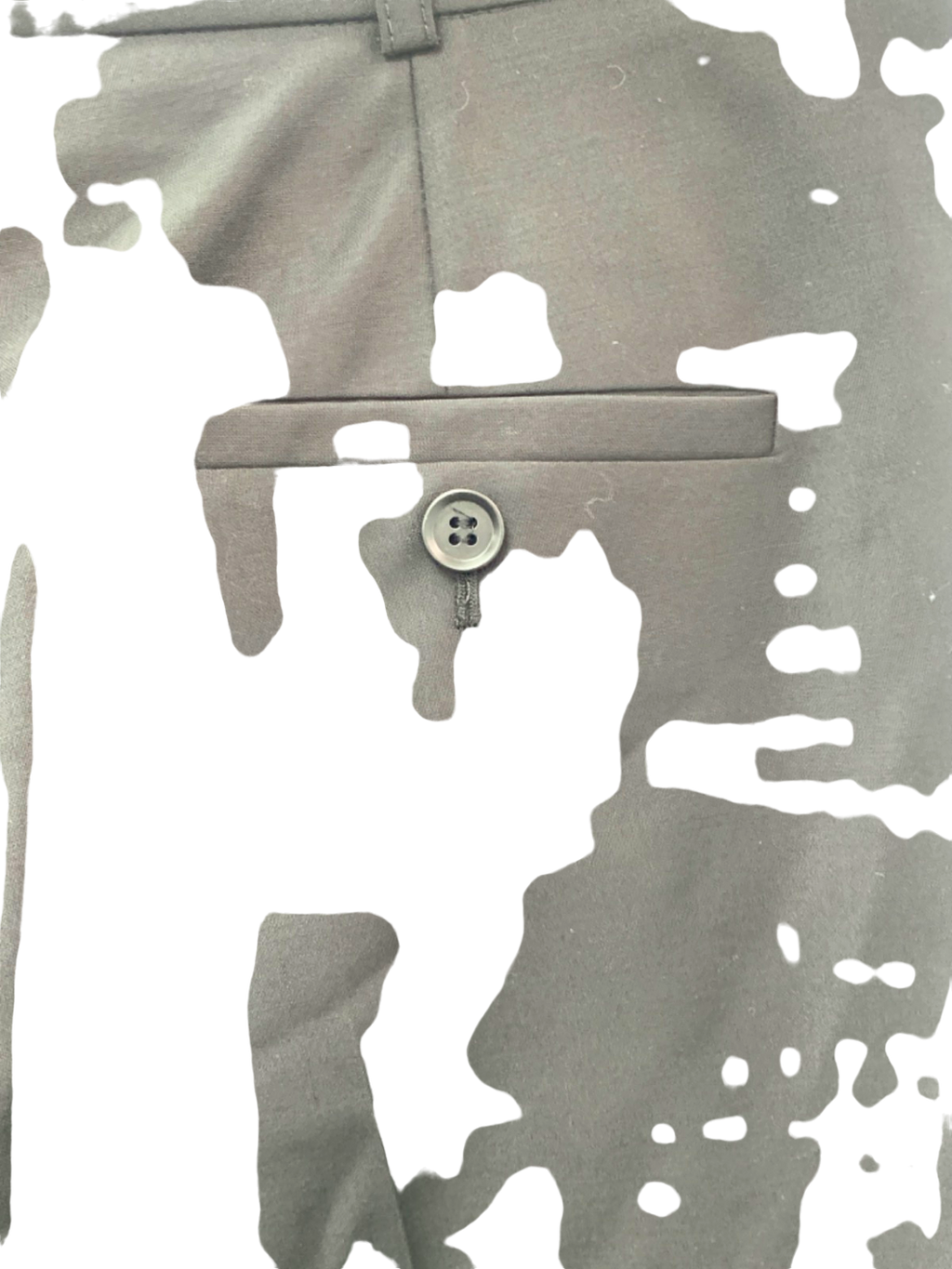 Karen Millen Black The Limited Tailored Wool-Blend Straight Trousers UK 8