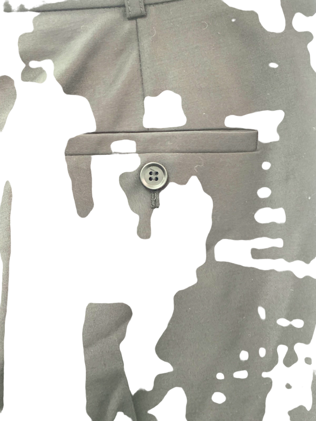 Karen Millen Black The Limited Tailored Wool-Blend Straight Trousers UK 8