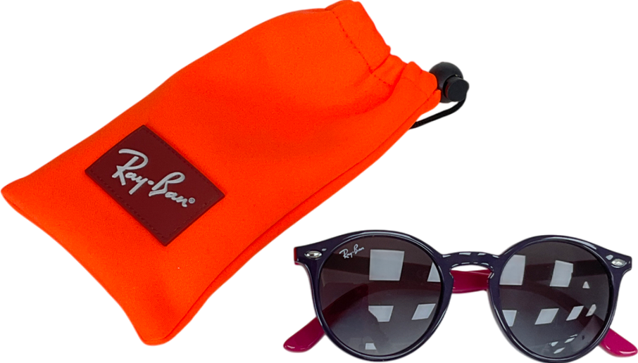 Ray-Ban Kids Purple Polished Violet Light Grey Gradient Dark Grey One Size