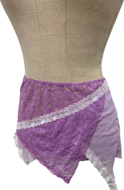 Ego Purple Lace Briefs UK 8