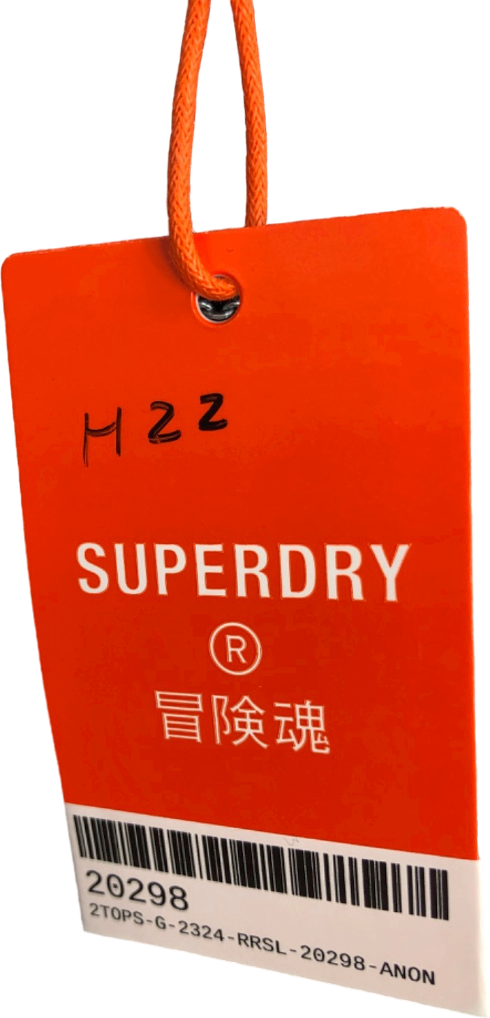 Superdry Gunmetal Studios Metallic Sweater UK Size 8