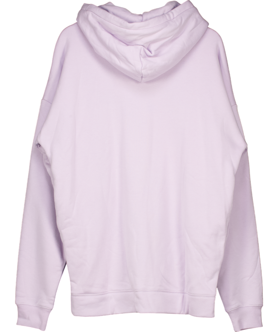 NINETY PERCENT Purple Oversize Hoodie UK S