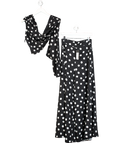 Paper London Black Kelly Trousers In Connect The Spots And Tehea Top UK S