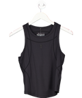 P.E Nation Black Rib Tank Top UK S
