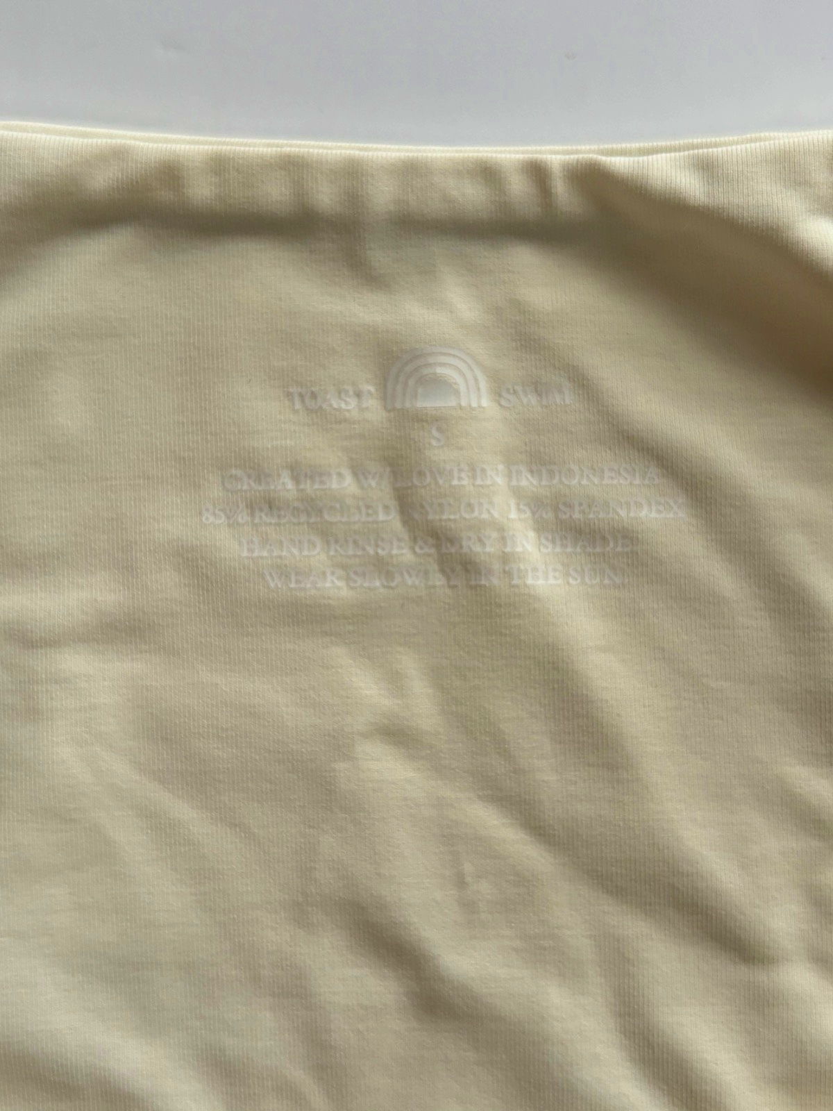 Toast Swim Ivory Bikini Bottom UK S