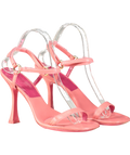 BY FAR Hot Pink Open Toe Heels UK 5 EU 38 👠