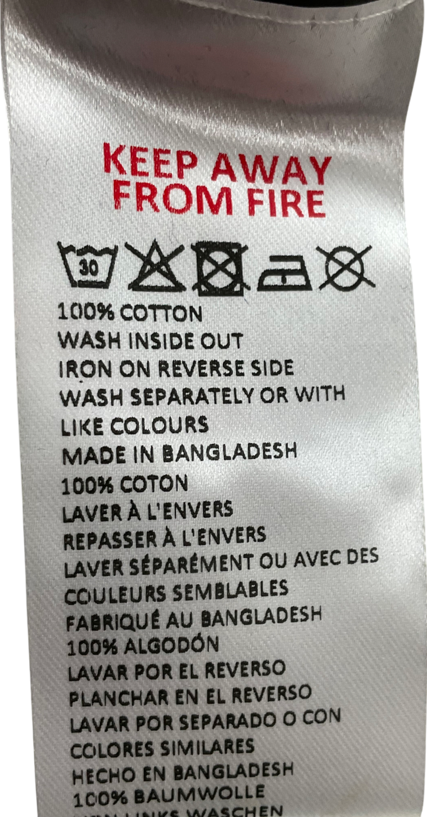 Urban Outfitters Cream I Love Crying T-shirt UK M/L