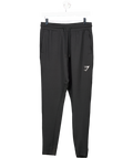 gymshark Black Zip Pocket Crest Joggers UK S