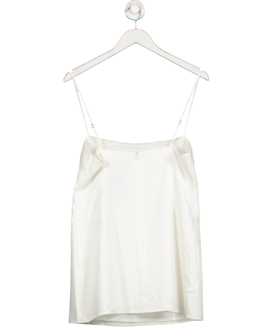 White Fox White Strappy Mini Dress UK XL