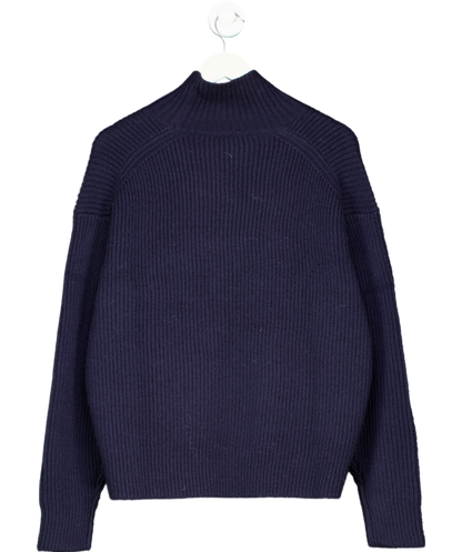 Fub Blue 100% Raw Wool Sweater UK L