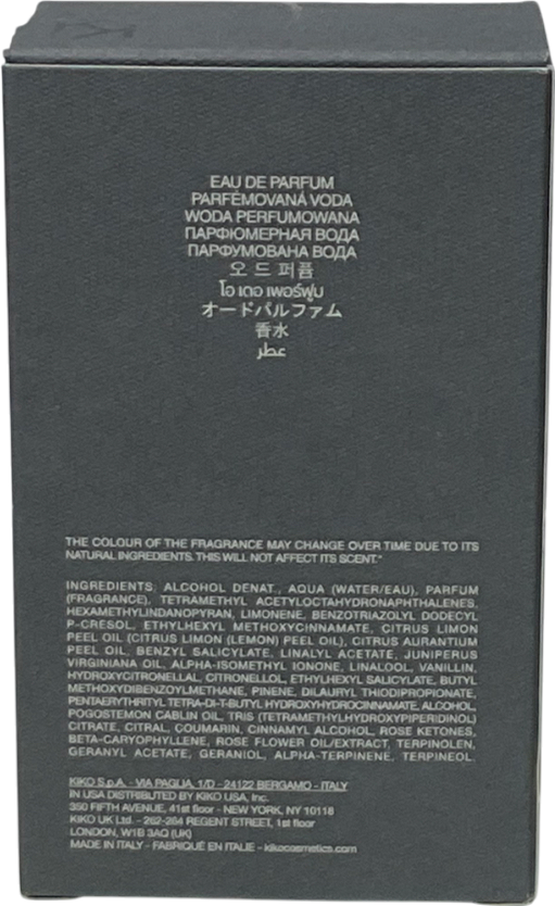 kiko Duomo District Est De Parfum 50ml