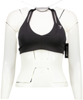 gymshark Black Reps T Back Sports Bra UK S