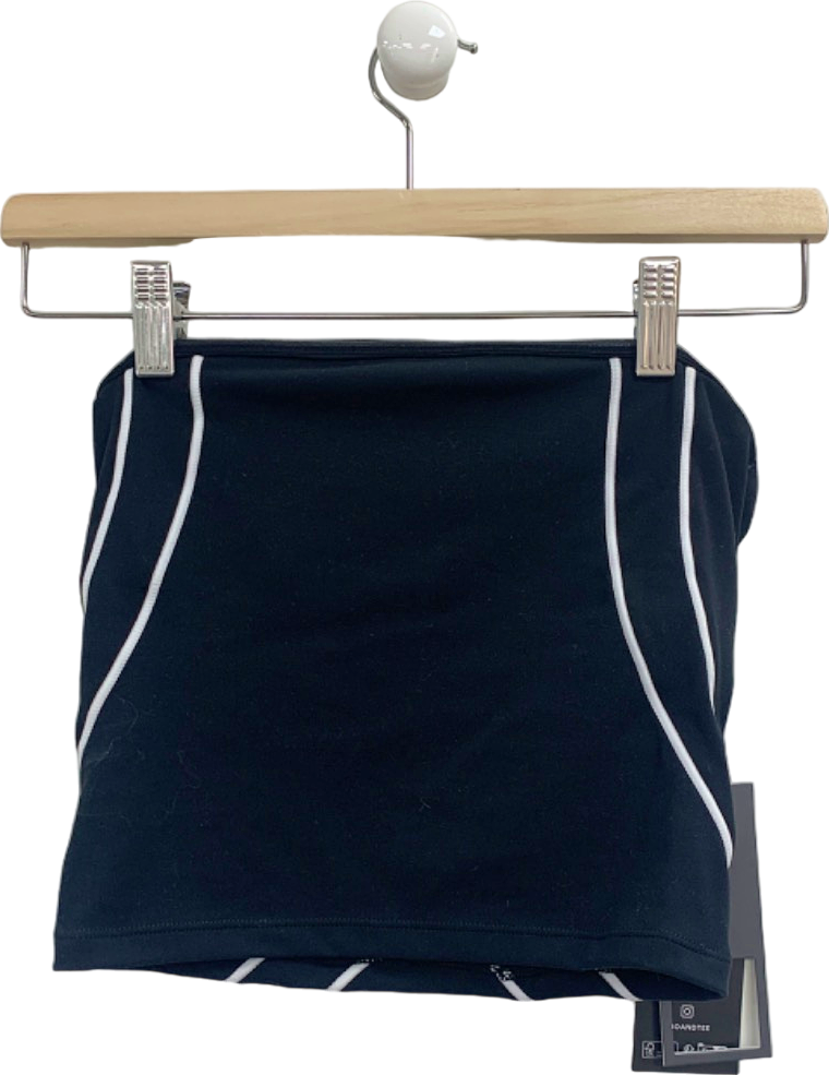 Bo&Tee Black Strapless top  S
