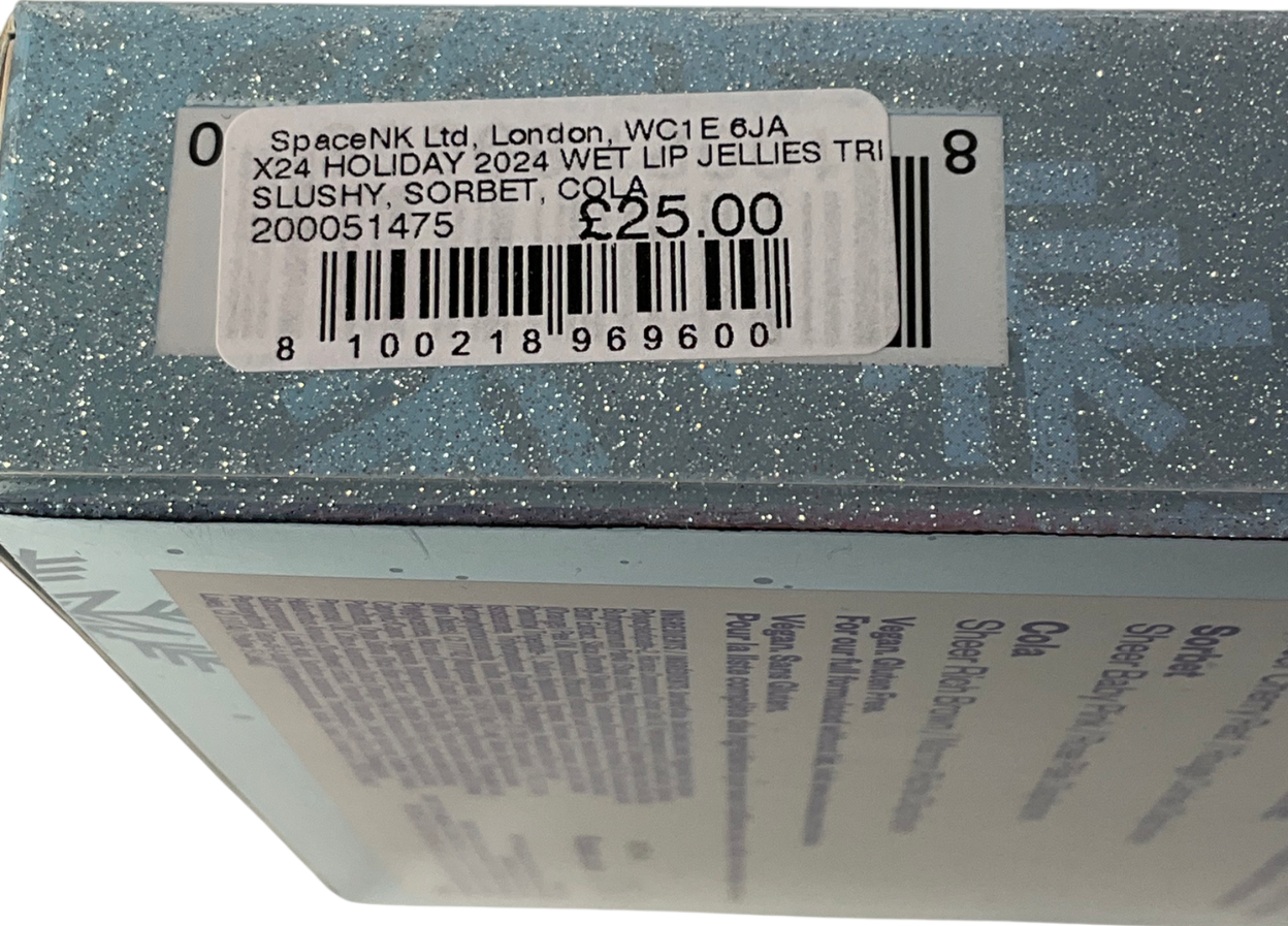 Kosas Holiday Wet Lip Jellies Trio Gloss 2mlx3