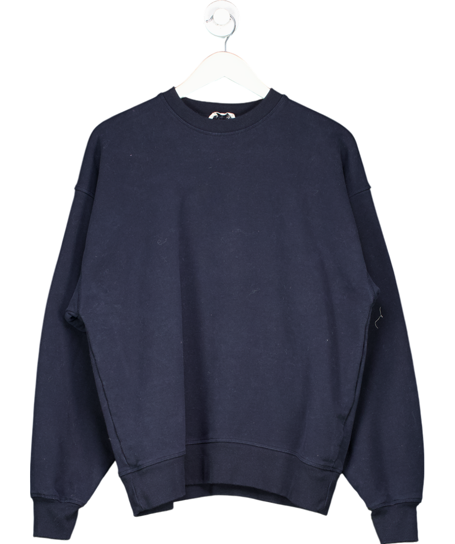 Raey Blue Recycled-yarn Cotton-blend Sweatshirt UK 10