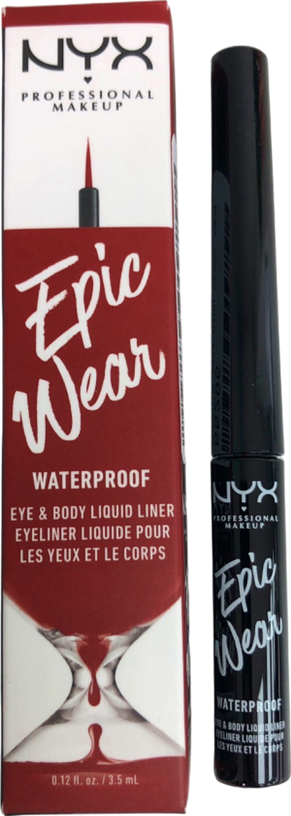 NYX Professional Makeup Epic Wear Eye & Body Liquid Liner Waterproof Red 3.5ml