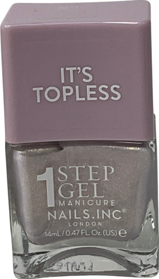 Nails Inc Its Topless Gel Nail Polish Halle 14ml