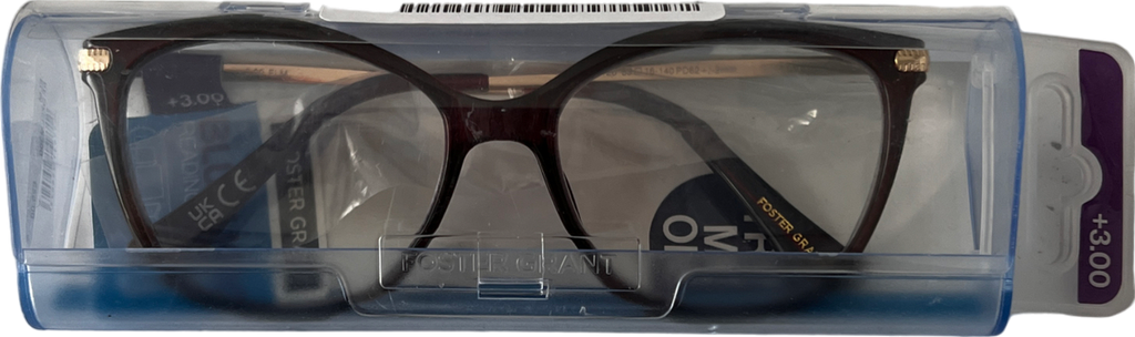 foster grant Elm Lenses Reading Glasses  Brown/red +3