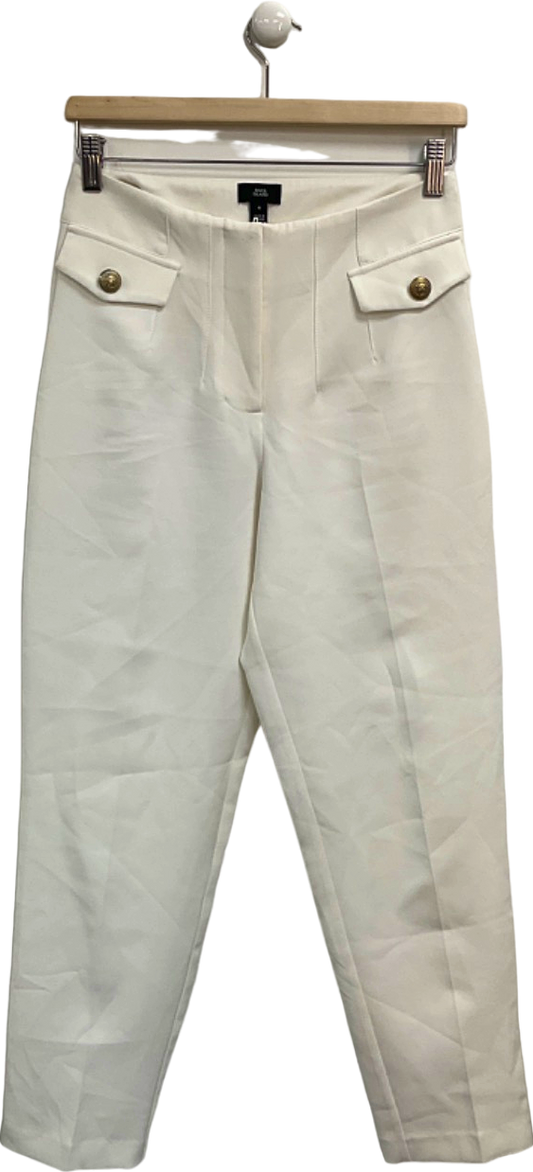 River Island White Trousers UK 8