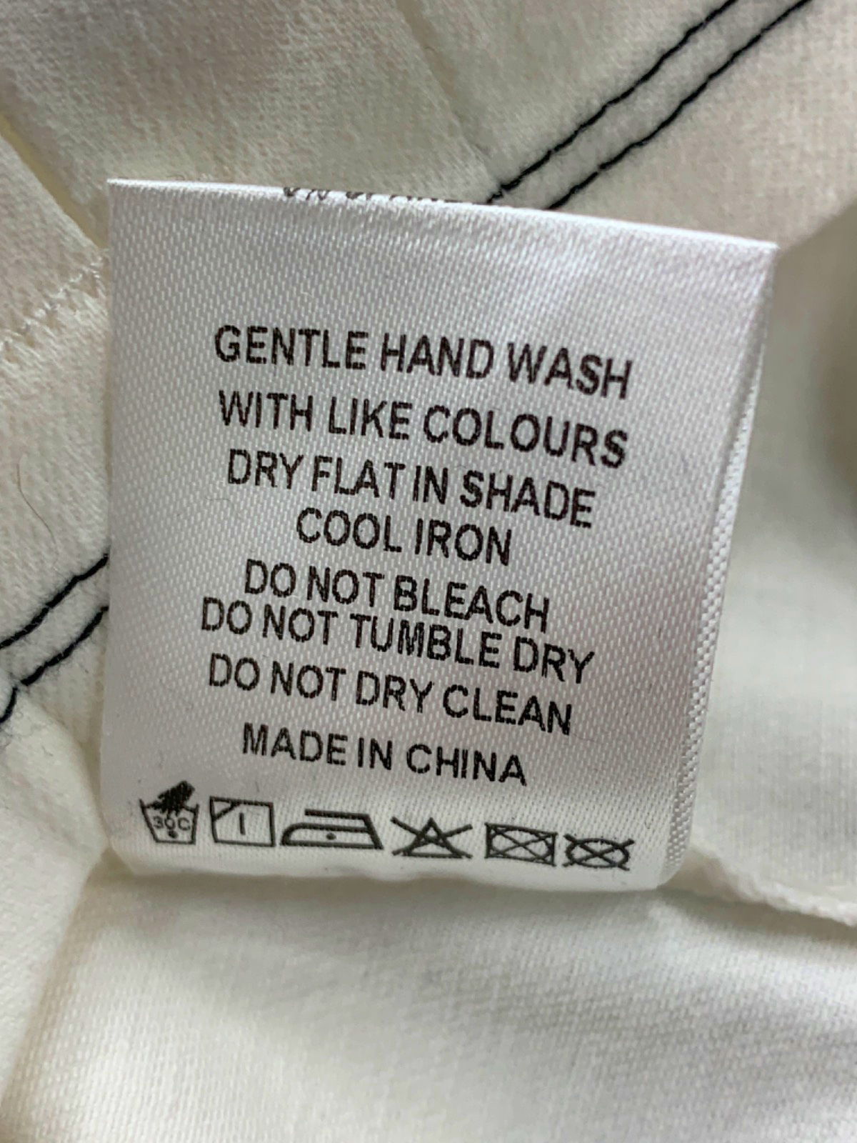 White Fox White Man Down Bustier UK S