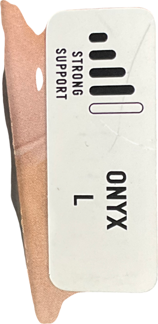 SKIMS Black Seamless Sculpt Mid Waist Brief In Onyx UK L