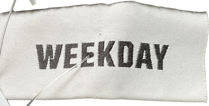 Weekday Grey San Corset Top UK L