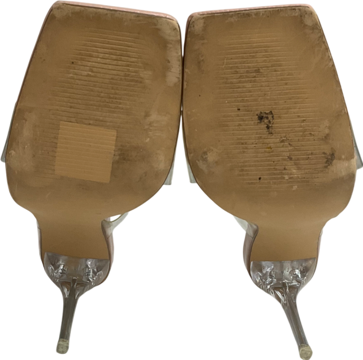 Fashion Nova Pink My Game Heels UK 8.5 EU 41.5 👠