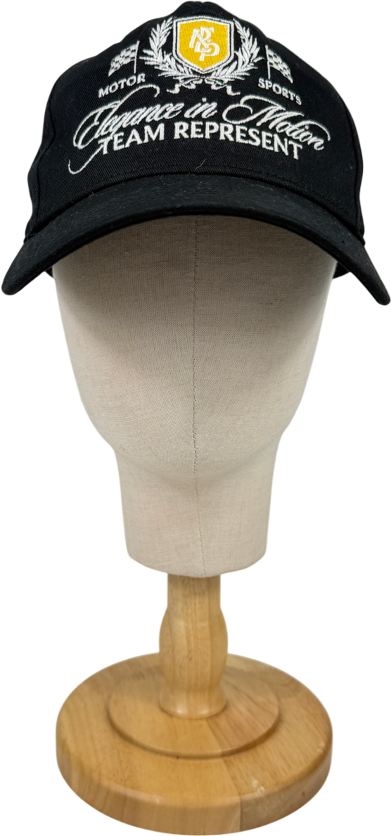 Represent Black Crest Cap One Size
