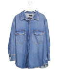 ASOS Blue Oversized Shacket UK XL