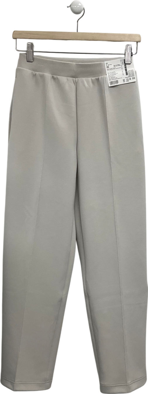 Uniqlo Beige Dry Sweat Trousers UK XS